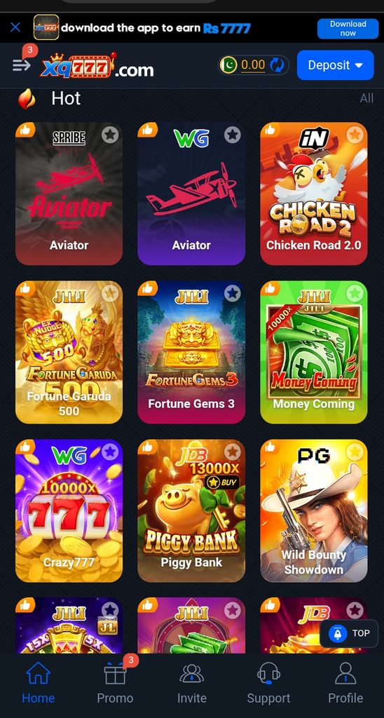XQ777 Game
